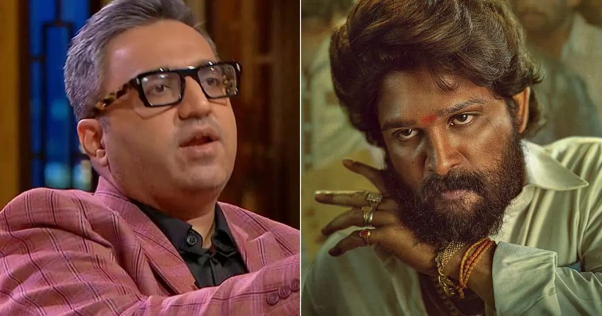 Ashneer Grover Slamming Allu Arjun's Pushpa in Shark Tank India is the Most Hilarious Thing You'll See Today